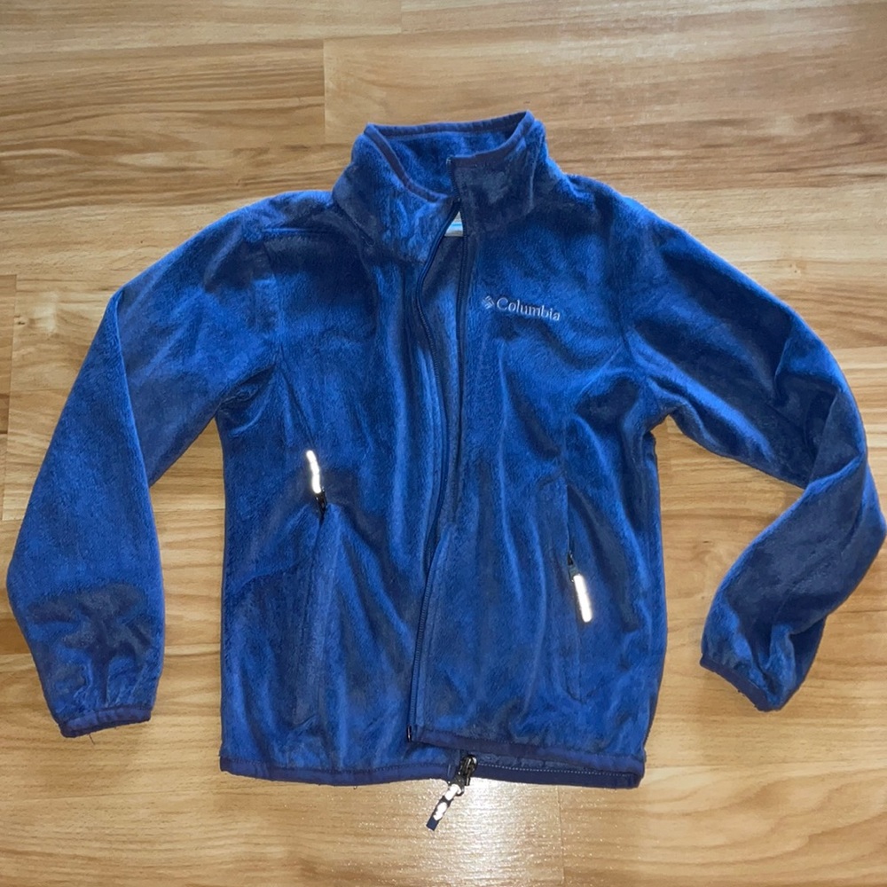 Girls Columbia soft fleece jacket